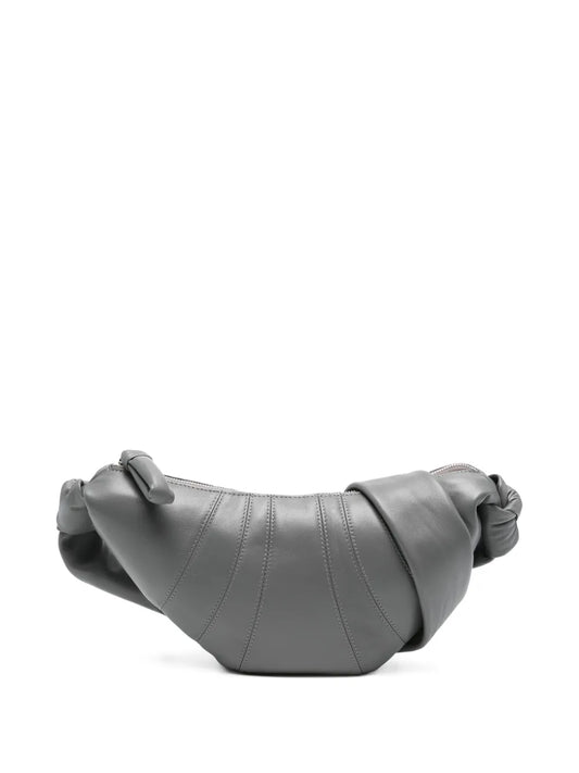 Lemaire Croissant Knotted Lambskin Shoulder Bag