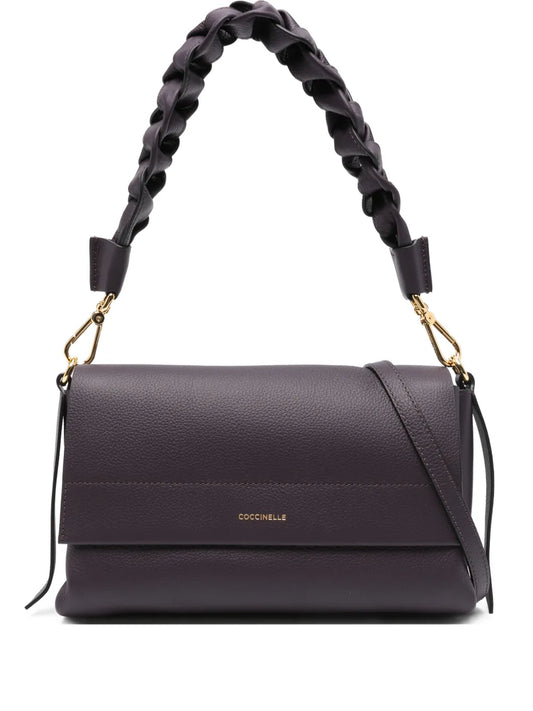 Coccinelle Boheme Leather Shoulder Bag