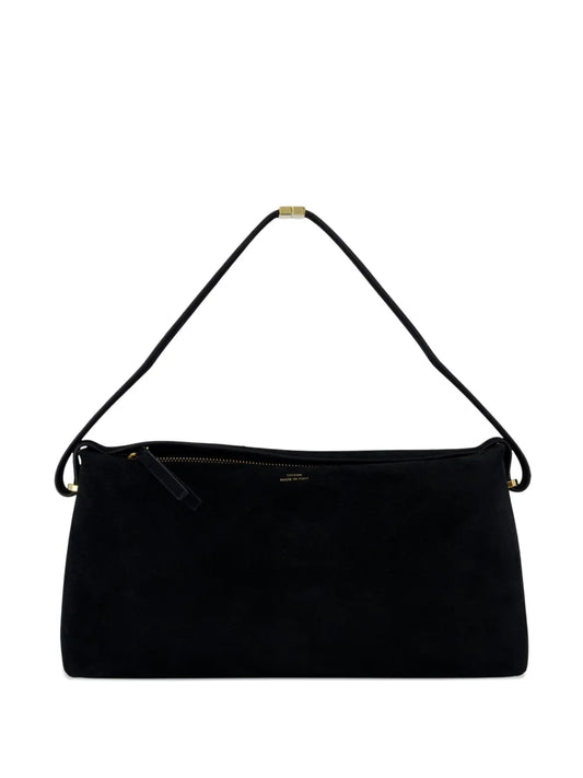 Toteme Scoop Suede Zip Fastening Shoulder Bag