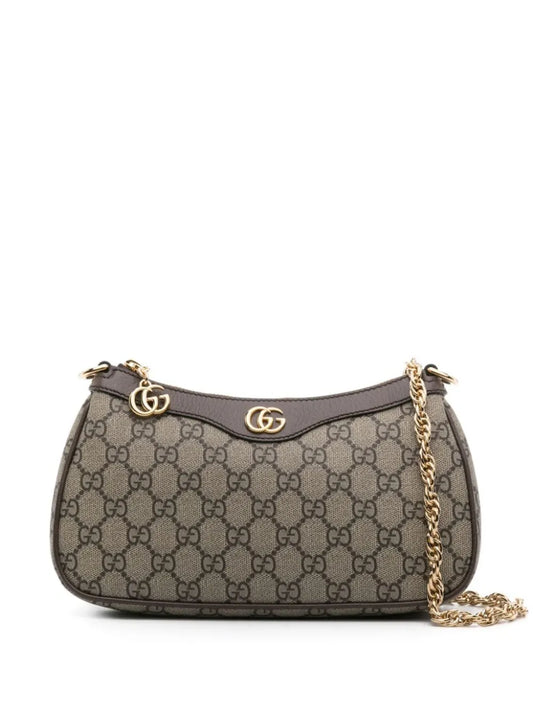 Gucci Small Ophidia Gg Supreme Chain Shoulder Bag