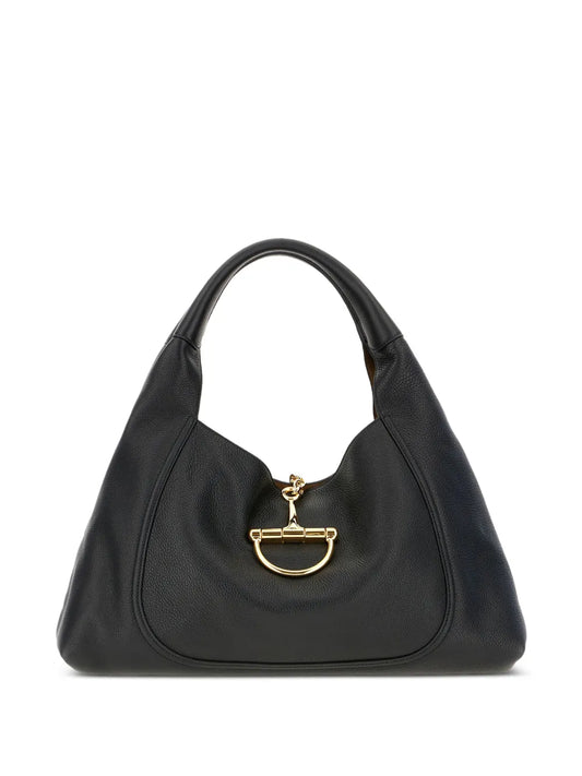 Gucci Large Softbit Leather Shoulder Bag