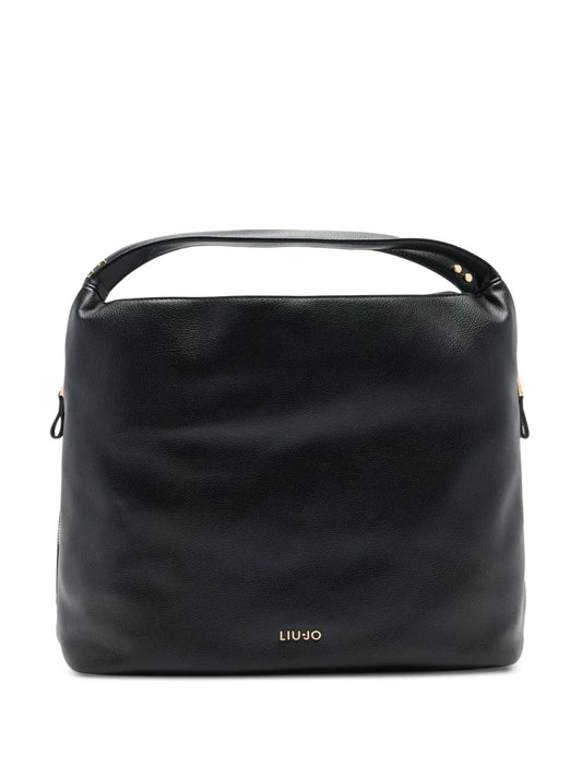Liu Jo Large Embossed Logo Shoulder Bag
