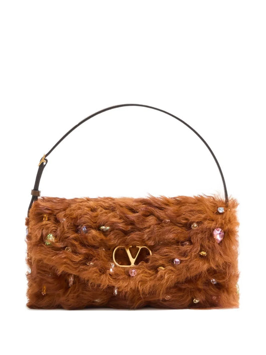 Valentino Garavani Devain Soft Small Shoulder Bag