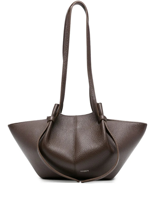 Yuzefi Mochi Leather Shoulder Bag