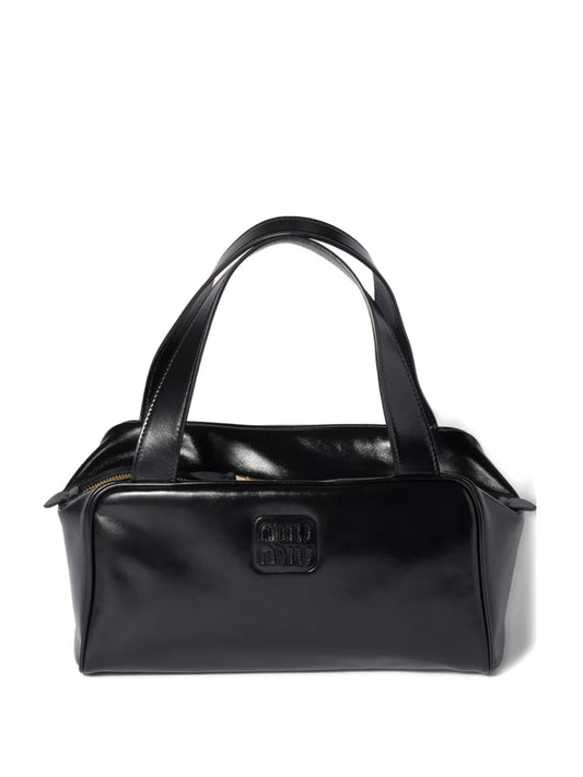 Miu Miu Leather Zipped Shoulder Bag