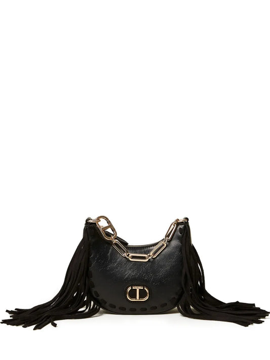 Twinset Fringe Chain Shoulder Bag