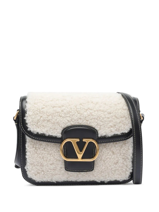 Valentino Garavani 9 To 5 Leather Shoulder Bag
