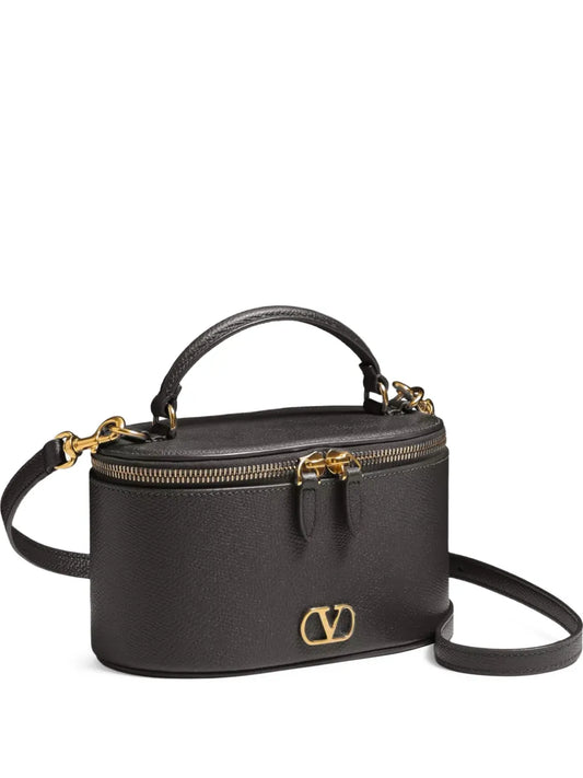 Valentino Garavani Grainy Leather Signature Vanity Mini Bag
