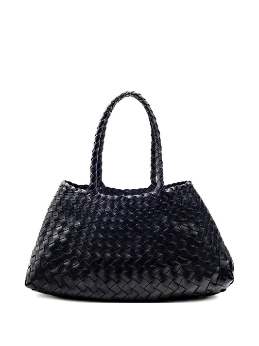 Dragon Diffusion Woven Leather Tote Bag