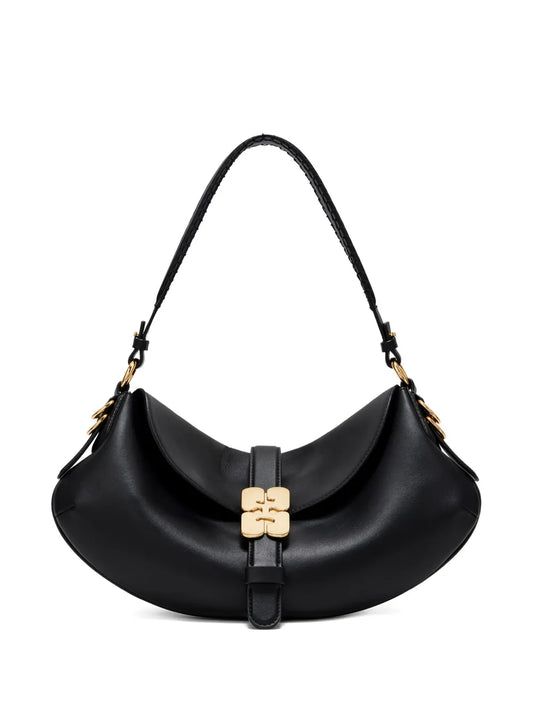 Ganni Buckle Shoulder Bag