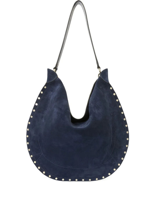 Isabel Marant Oskan Soft Studded Shoulder Bag
