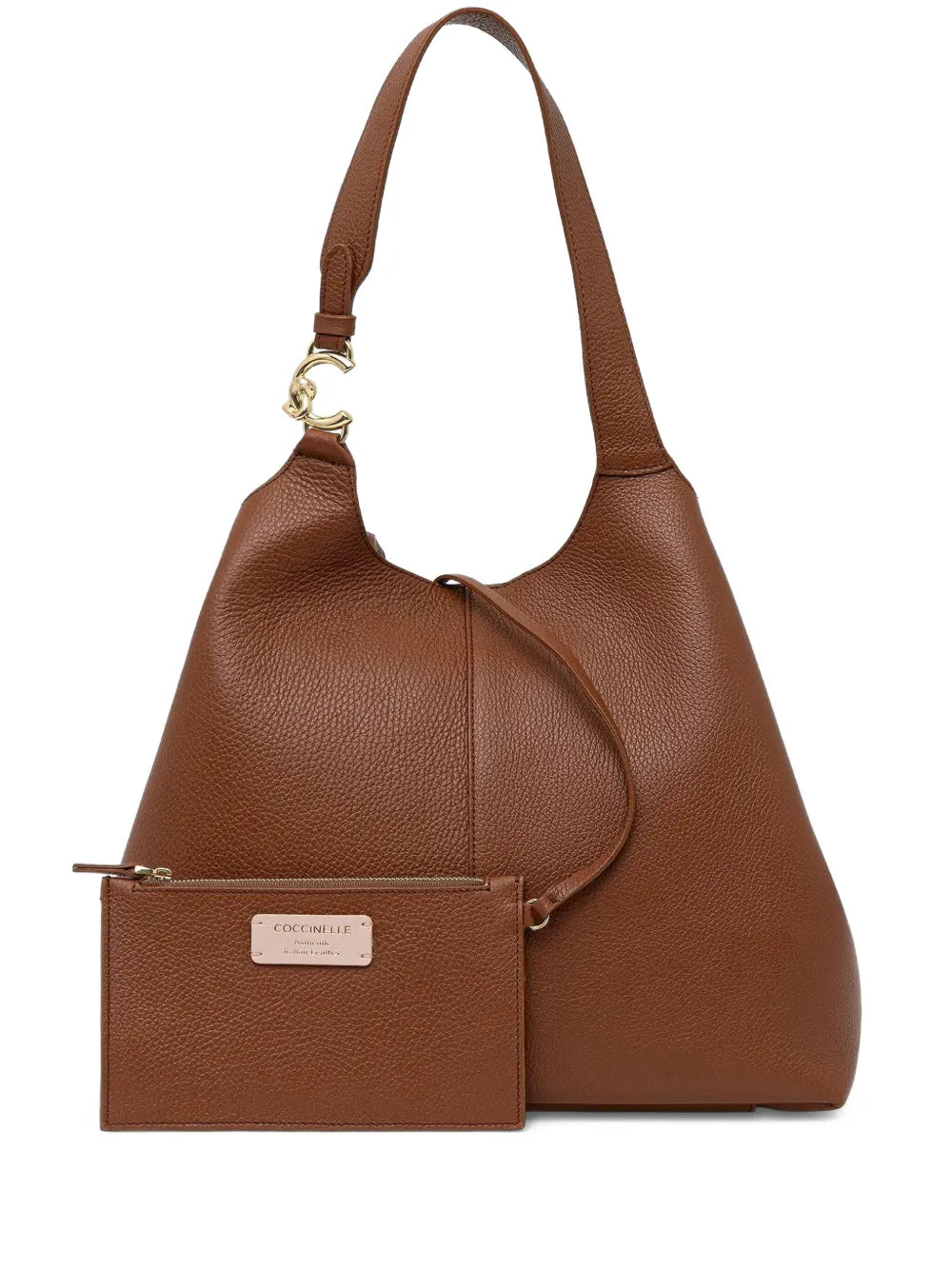 Coccinelle Large C Easy Leather Shoulder Bag