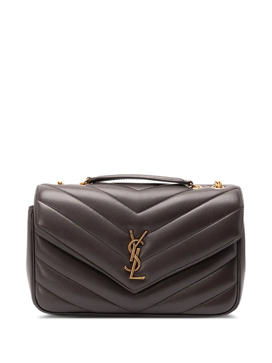 Saint Laurent Chevron Chain Shoulder Bag