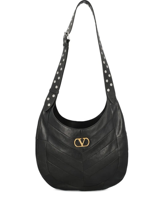 Valentino Garavani Hoboho Chevron Pattern Shoulder Bag