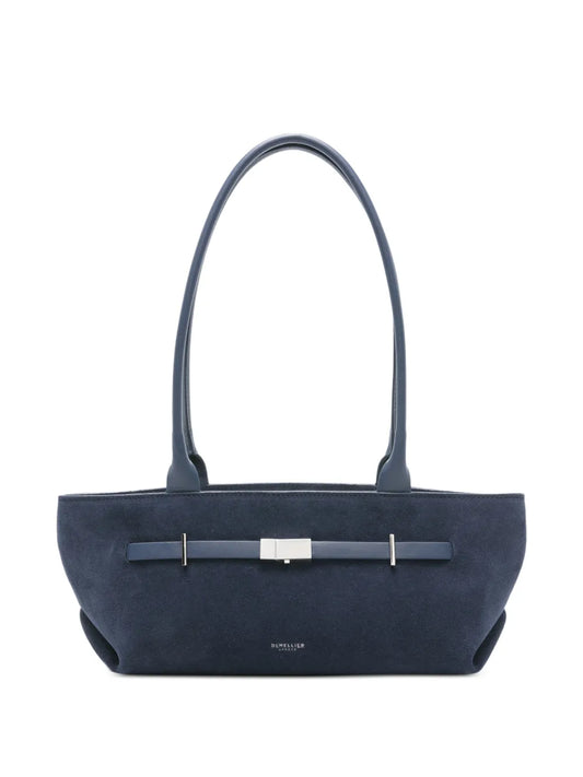 Demellier New York Suede Shoulder Bag