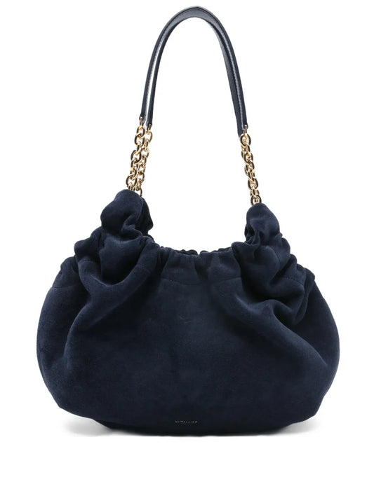 Demellier Medium Miami Suede Shoulder Bag