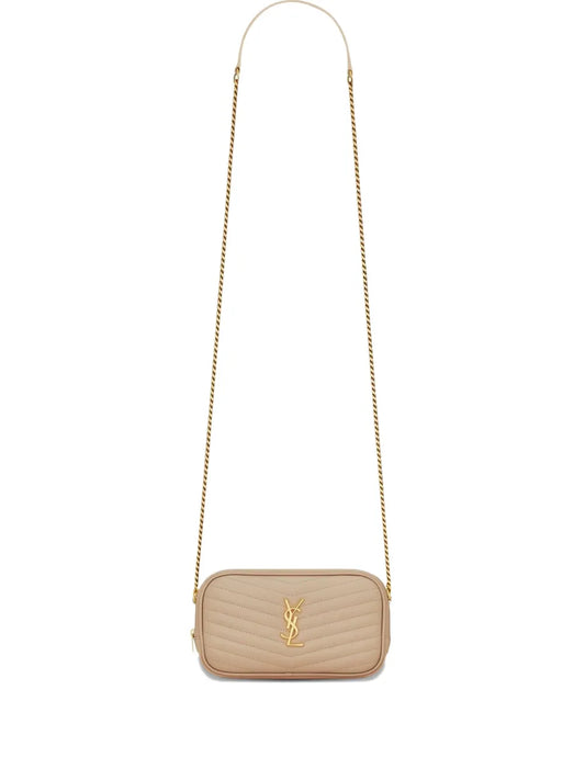 Saint Laurent Quilted Leather Mini Bag