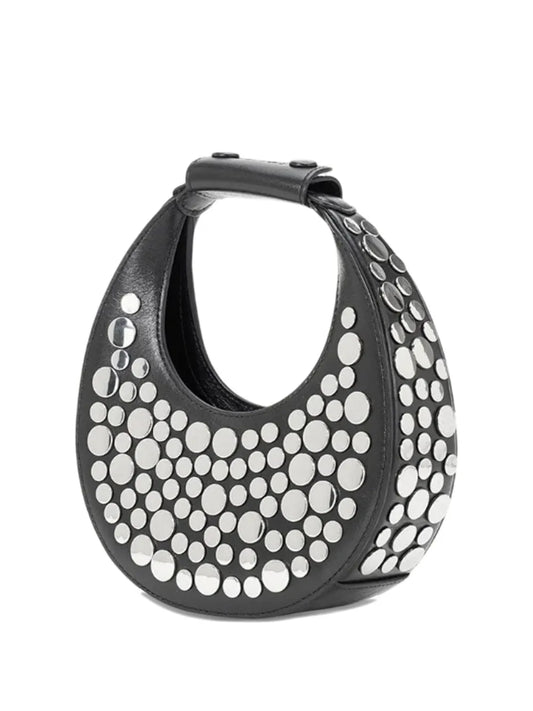 Staud Goodnight Moon Studded Shoulder Bag