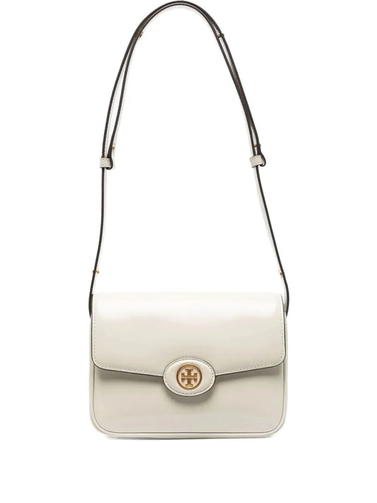 Tory Burch Robinson Spazzolato Adjustable Strap Shoulder Bag