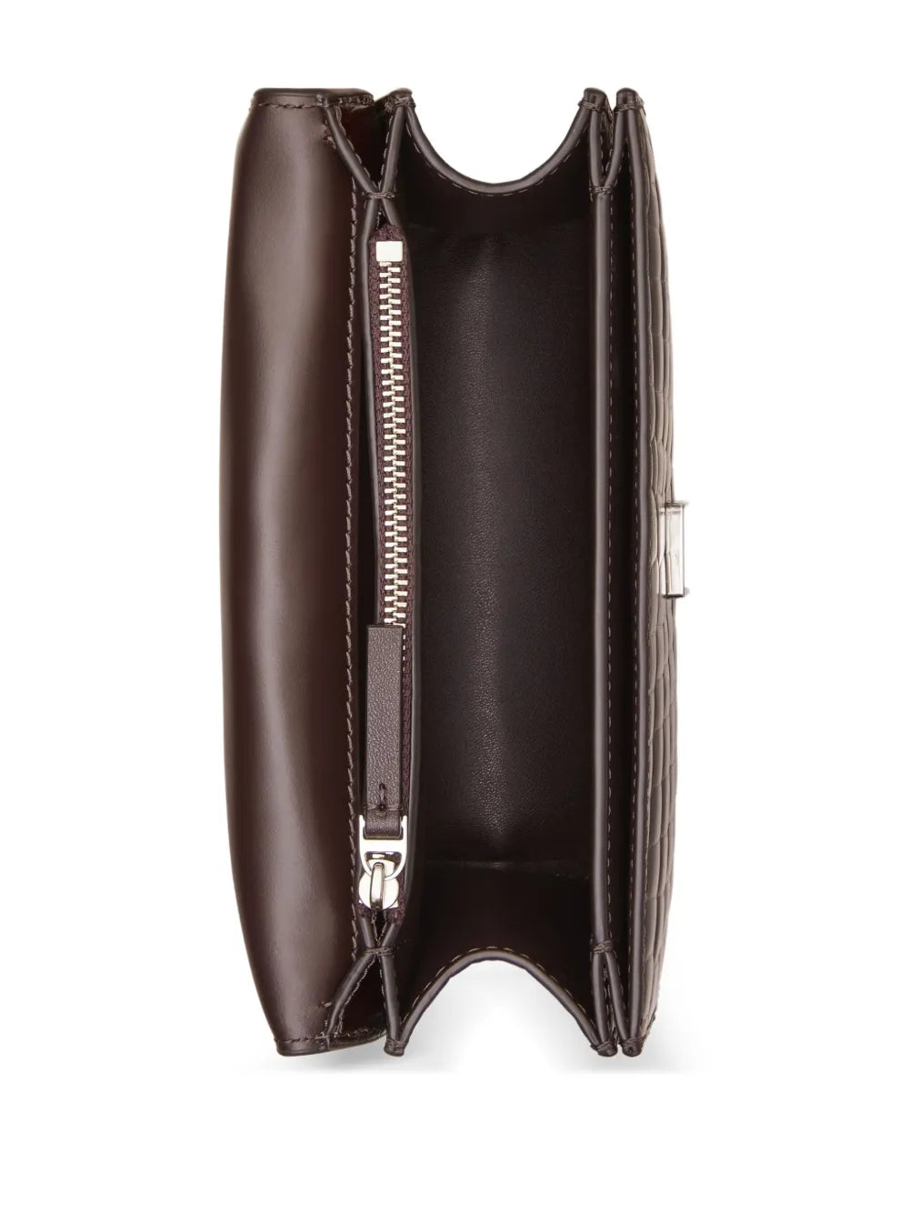 Tory Burch Small Eleanor Croc Embossed Shoulder Bag