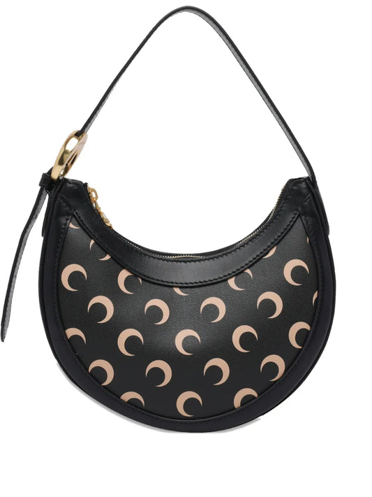 Marine Serre Mini Eclips Moon Print Shoulder Bag
