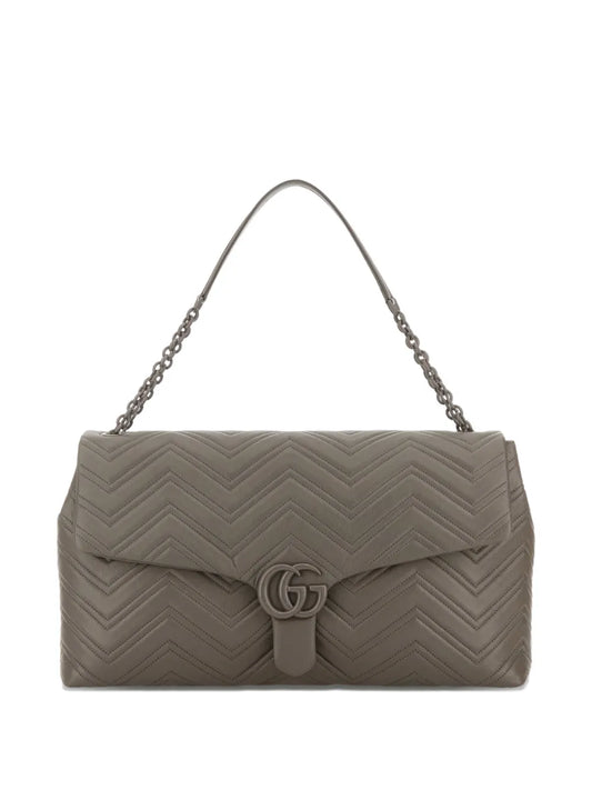 Gucci Maxi Gg Marmont Motif Shoulder Bag