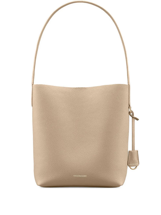 Maison De Sabre Leather Bucket Soft Tote
