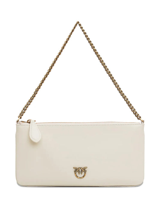 Pinko Logo Chain Tote Bag