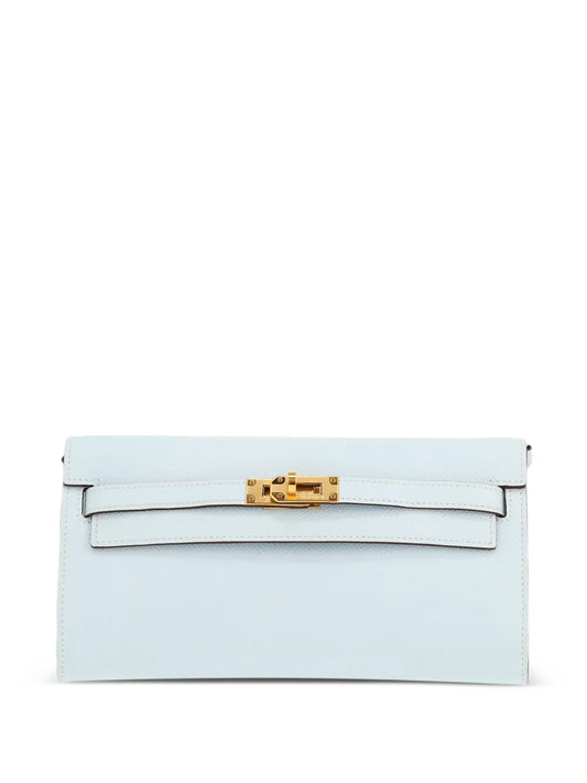 Hermes Pre Owned 2020 Kelly To Go Epsom Leather Clutch Bag