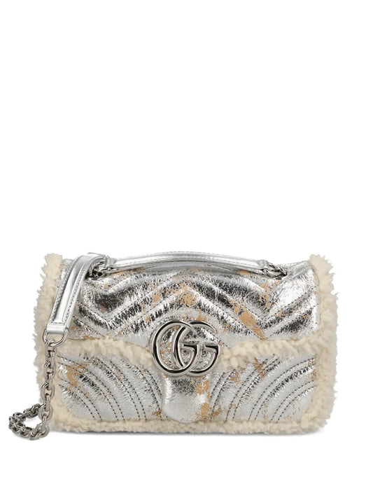 Gucci Small Gg Marmont Shoulder Bag