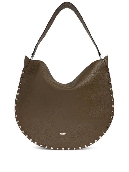 Isabel Marant Oskan Studded Shoulder Bag