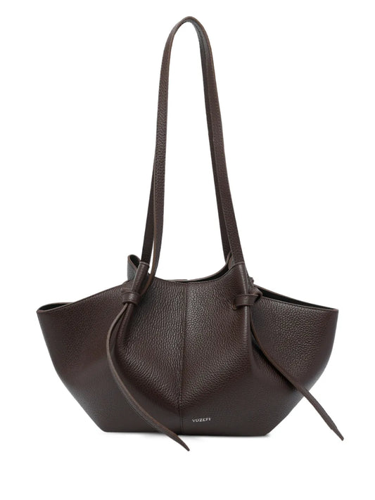 Yuzefi Mochi Leather Shoulder Bag