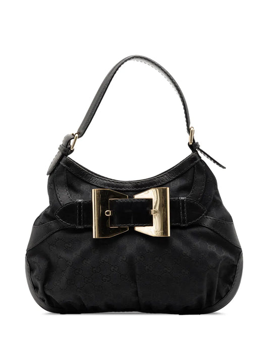 Gucci Pre Owned 2000 2015 Gg Canvas Dialux Queen Hobo Bag