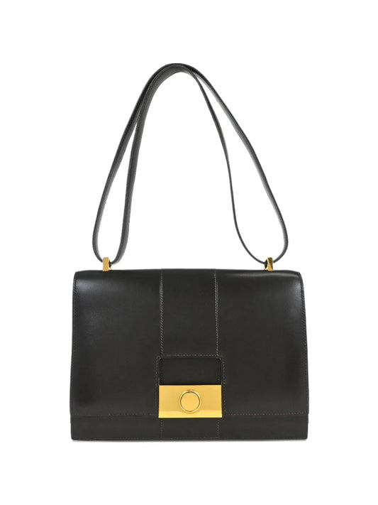 Hermes Pre Owned 1975 Box Calf 2Way Shoulder Handbag