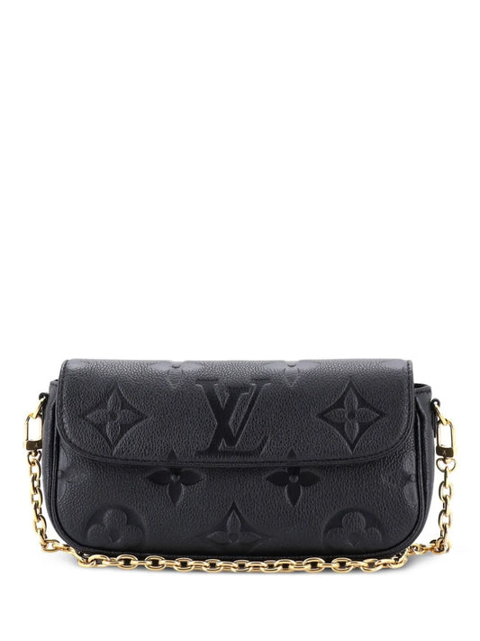 Louis Vuitton Pre Owned Ivy Wallet On Chain Monogram Empreinte Giant Shoulder Bag