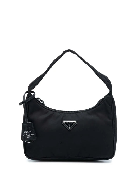 Prada Pre Owned 2019 2025 Mini Re Nylon Re Edition 2000 Shoulder Bag