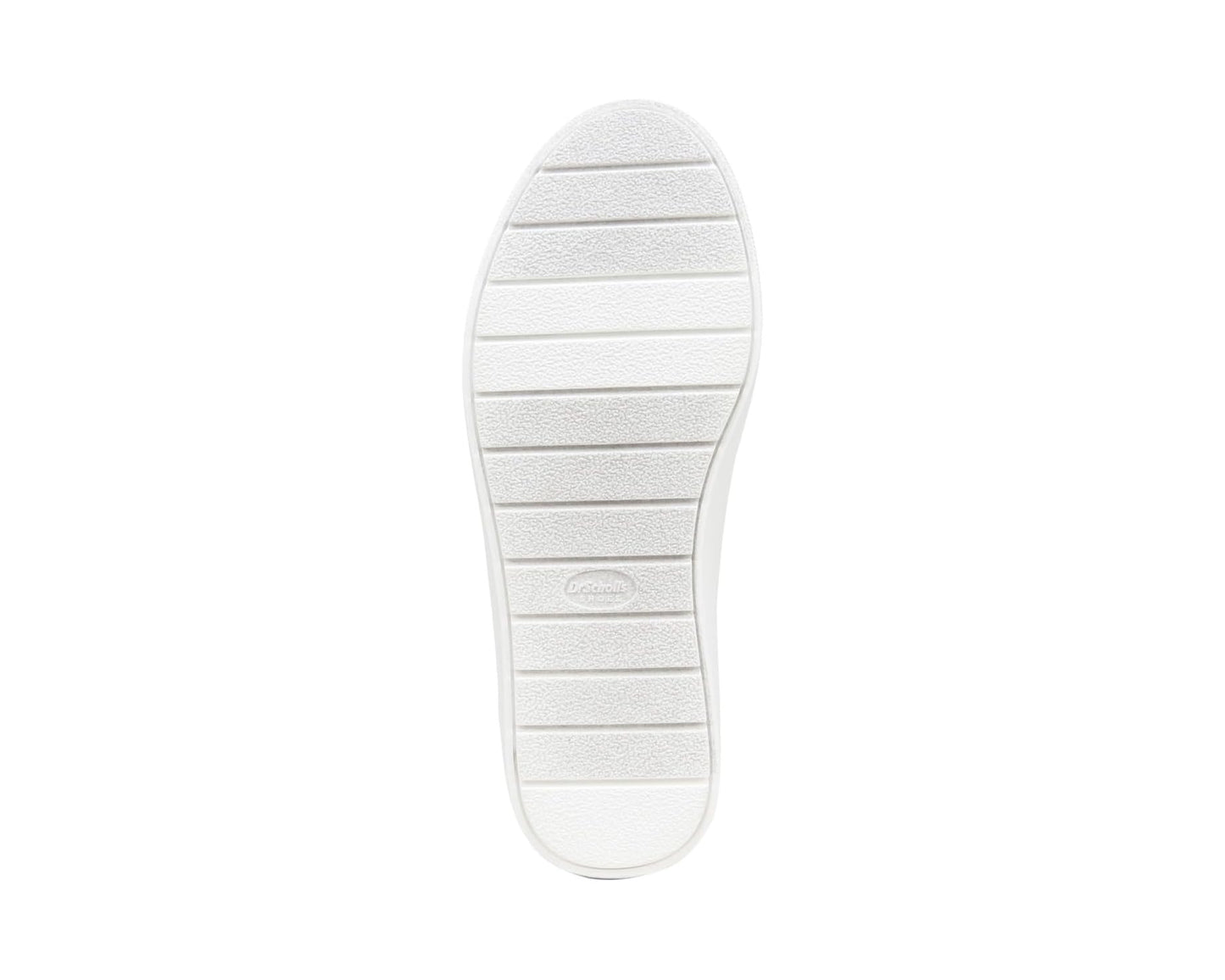 Men's Dr. Scholl's Time Off Lace Up Sneaker White Smooth