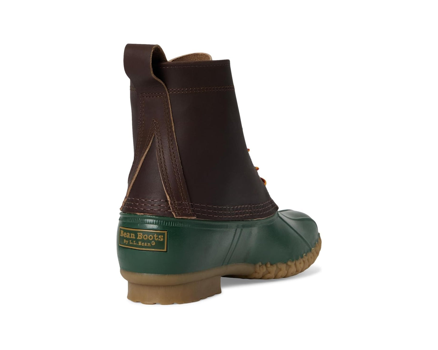 Men's L.L.Bean Bean Boot 8 1912 Deepest Brown/Forest Shade/Tan Opaque