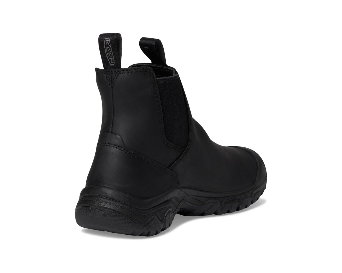 Men's KEEN Anchorage 4 Waterproof Pull-On Durable Insulated Black/Black