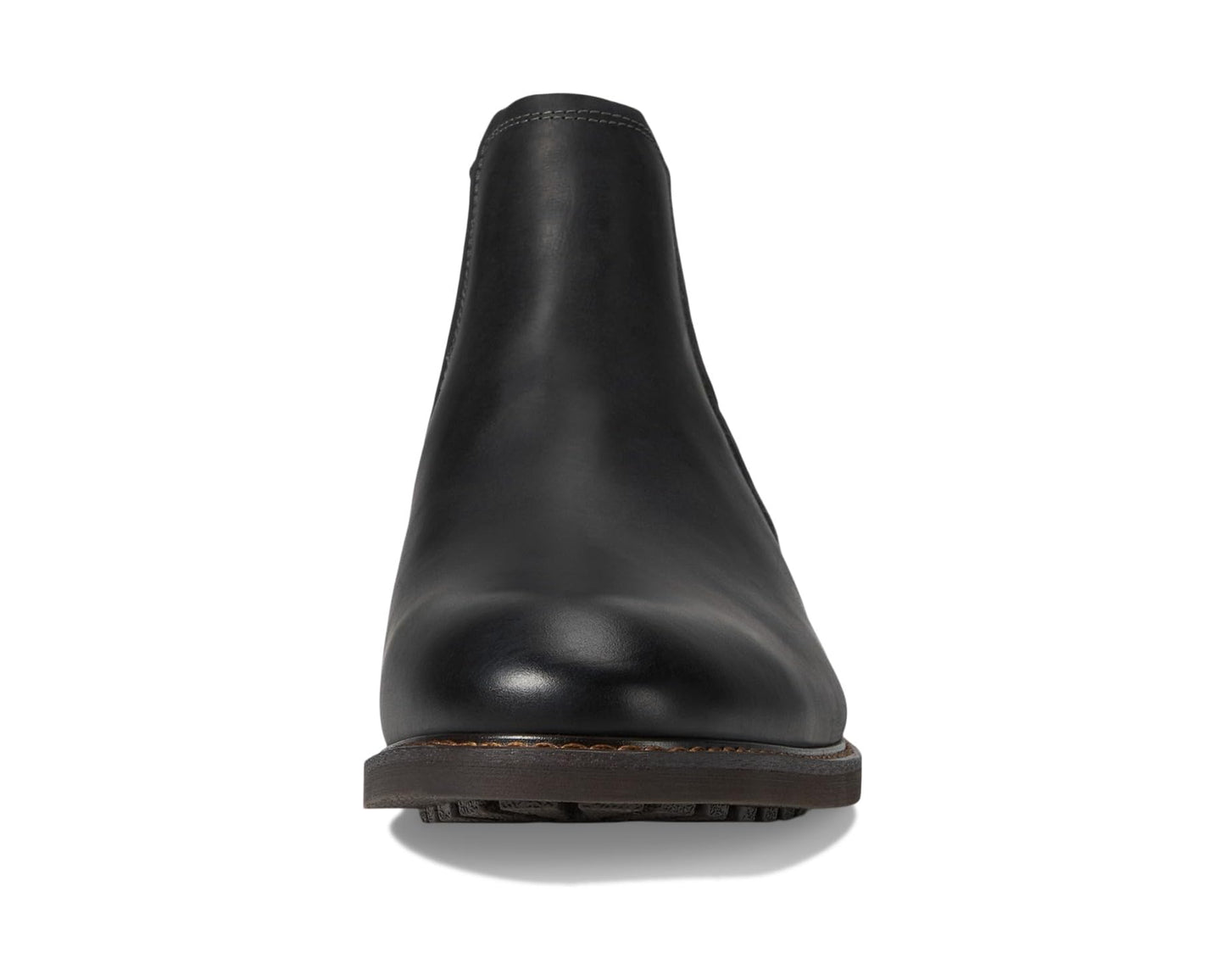 Men's Florsheim Lodge Plain Toe Gore Boots Black Crazy Horse