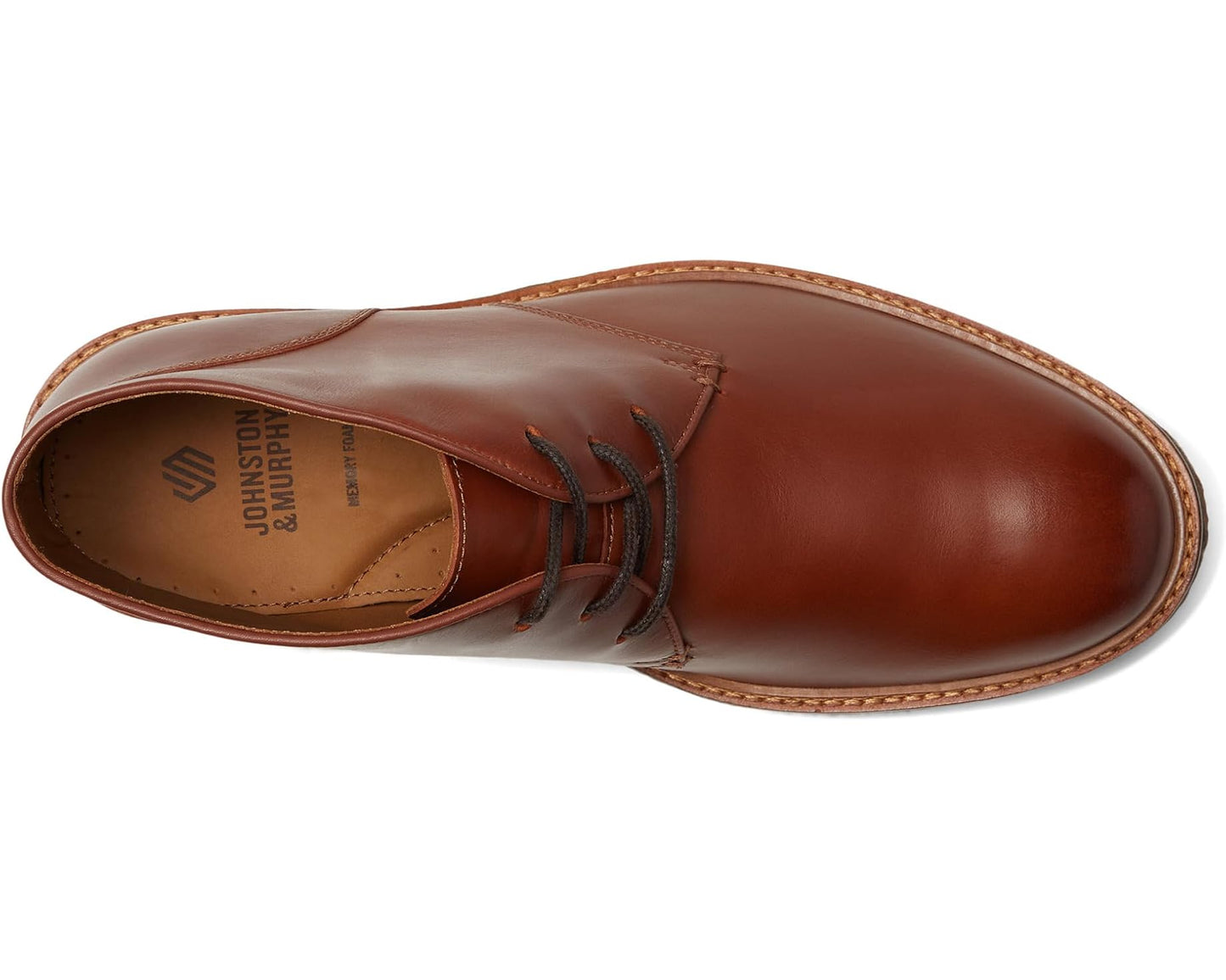 Men's Johnston & Murphy Calder Chukka Mahogany Full Grain