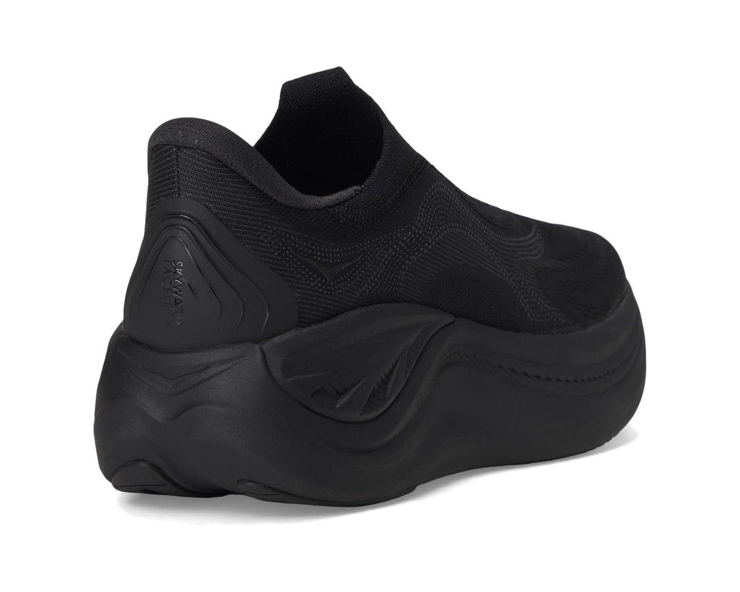Men's Hoka Skyward Laceless Black/Black