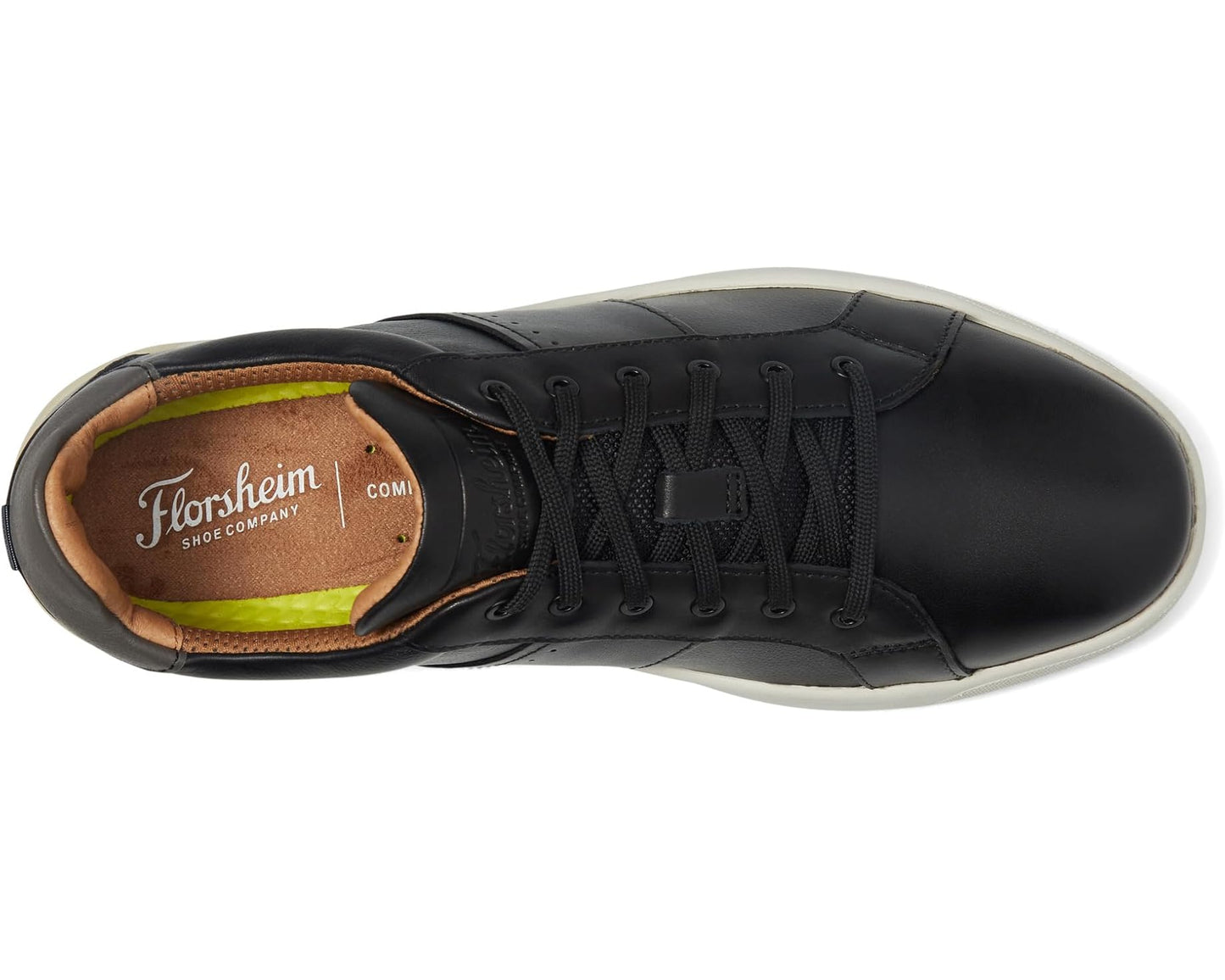 Men's Florsheim Crossover Lace to Toe Casual Sneaker Black
