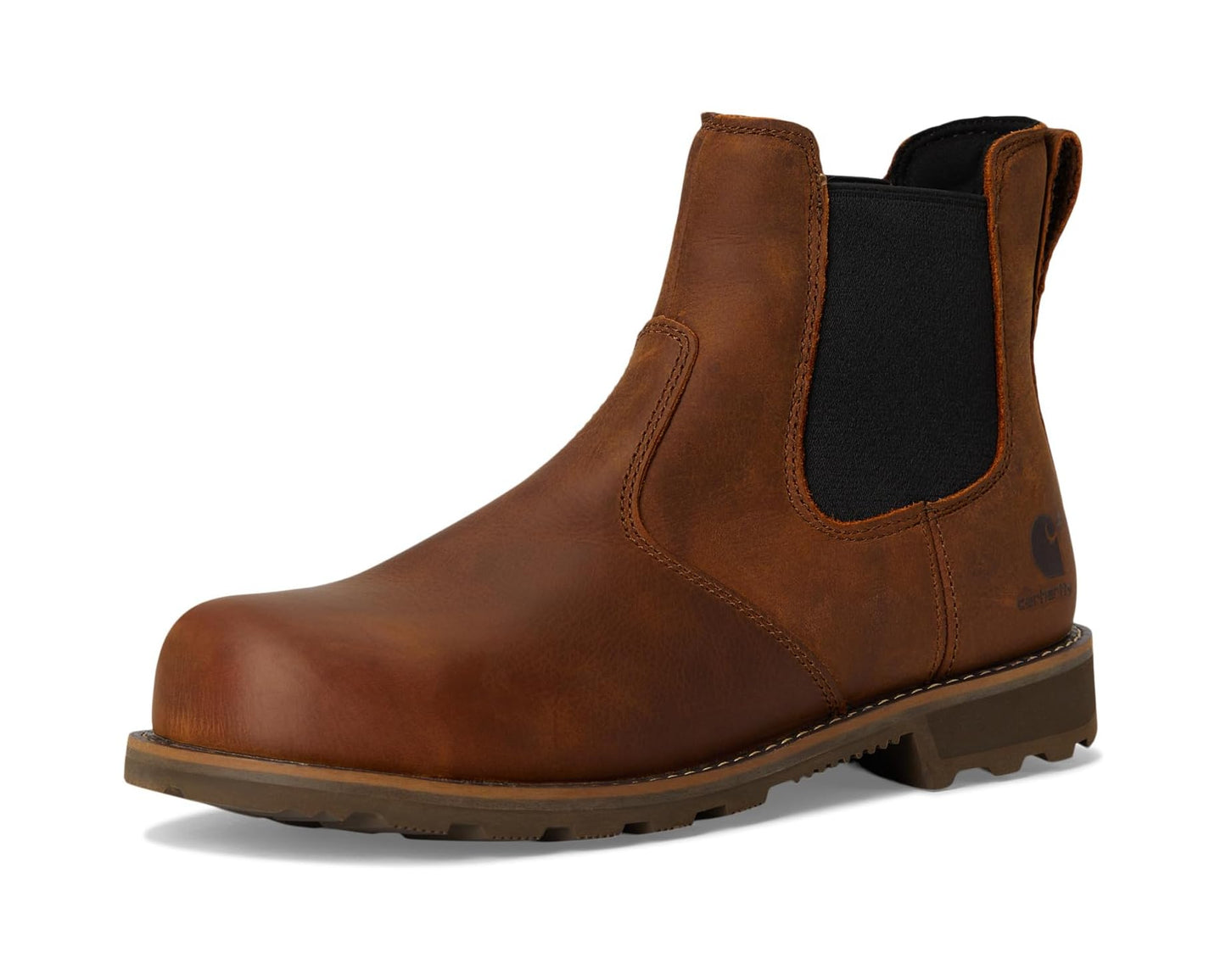 Men's Carhartt Frontier Water Resistant Steel Toe Chelsea Brown