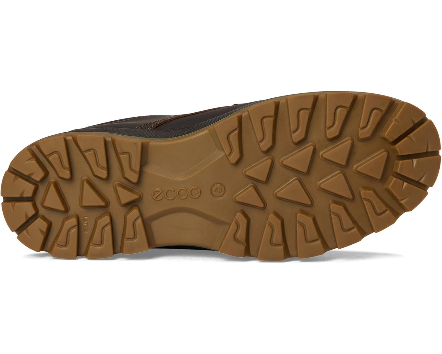 Men's ECCO Sport Rugged Track Plain Toe Low Waterproof Hiking Shoe Camel
