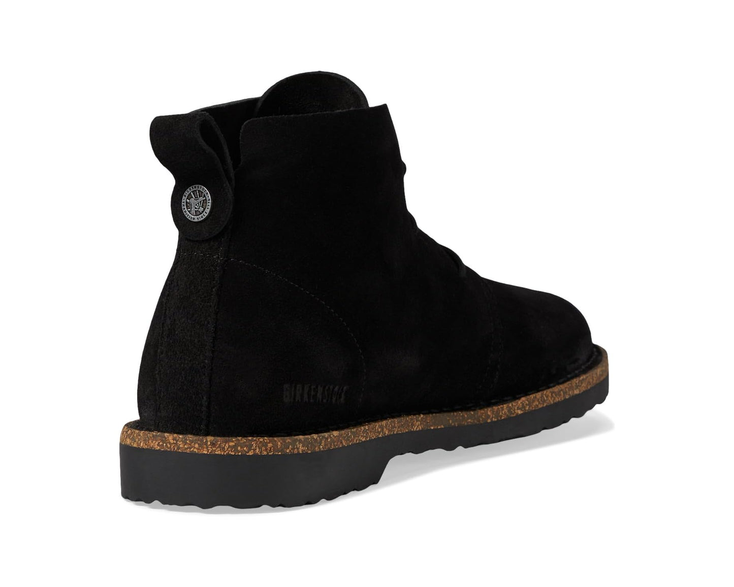Men's Birkenstock Uppsala Mid Lace-Up - Suede Black 1
