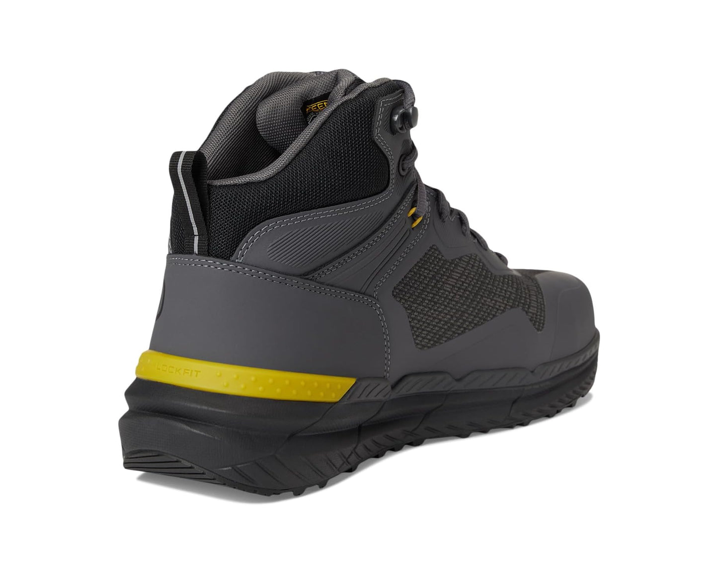 Men's KEEN Utility Synchro Waterproof Work Boot (Carbon-Fiber Toe) Magnet/Black