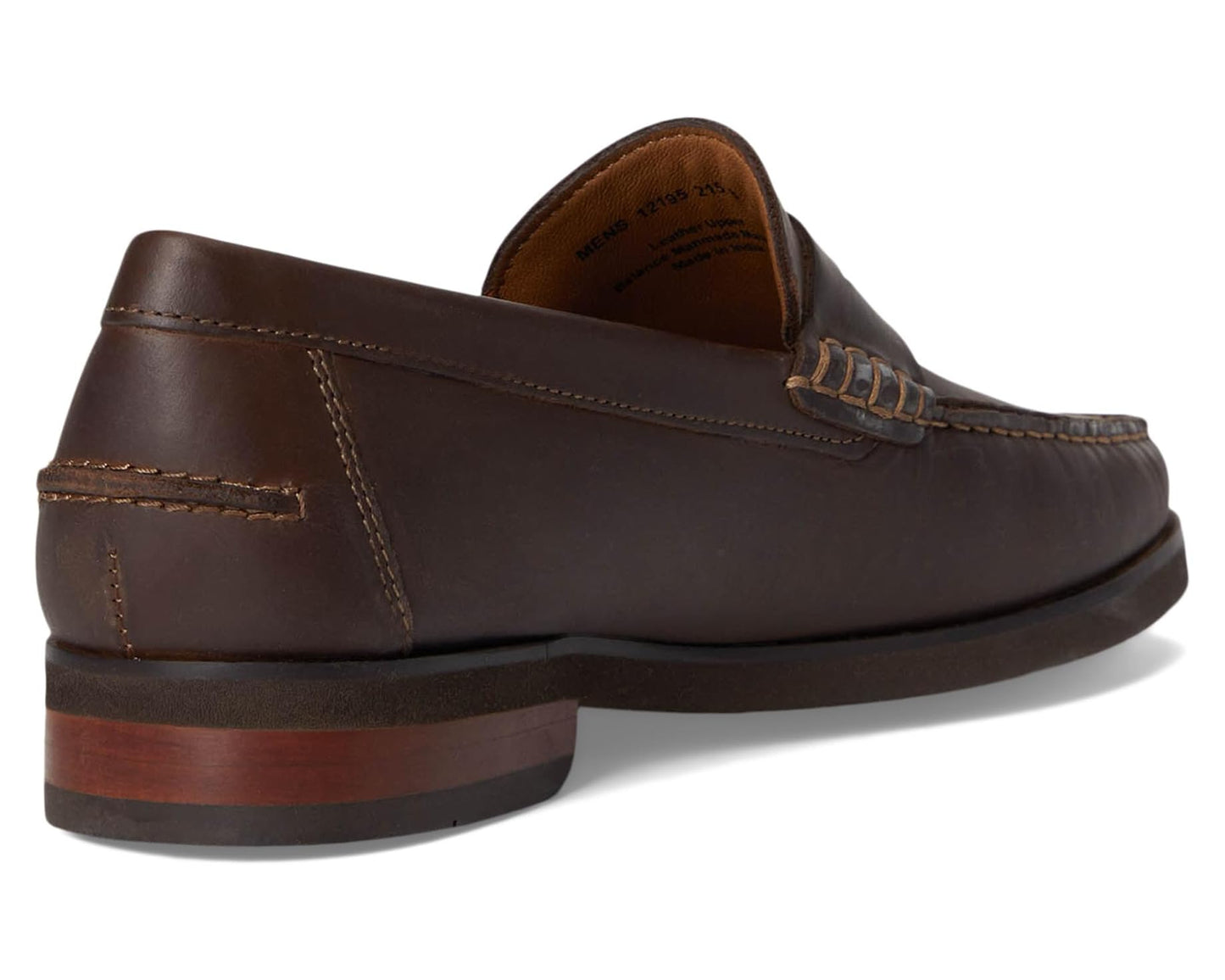 Men's Florsheim Berkley Flex Penny Loafers Brown Crazy Horse