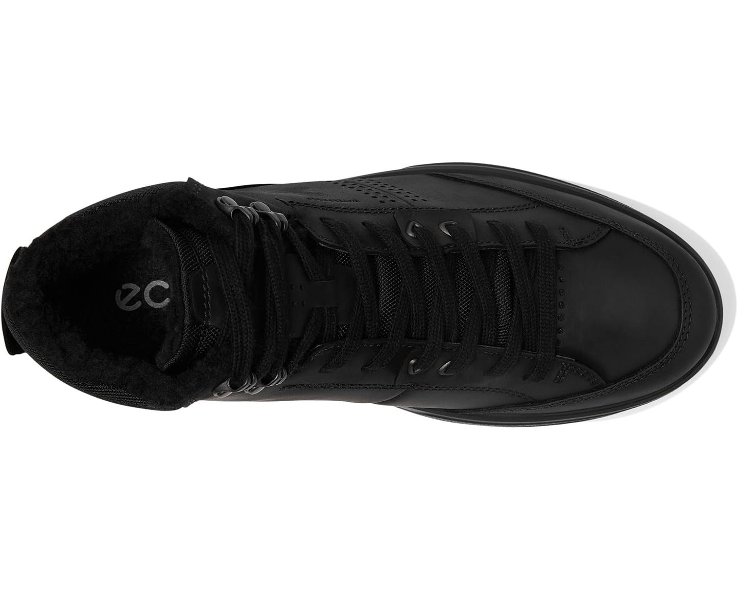Men's ECCO Byway 2.0 Waterproof Lace-up Boots Black Oiled Nubuck