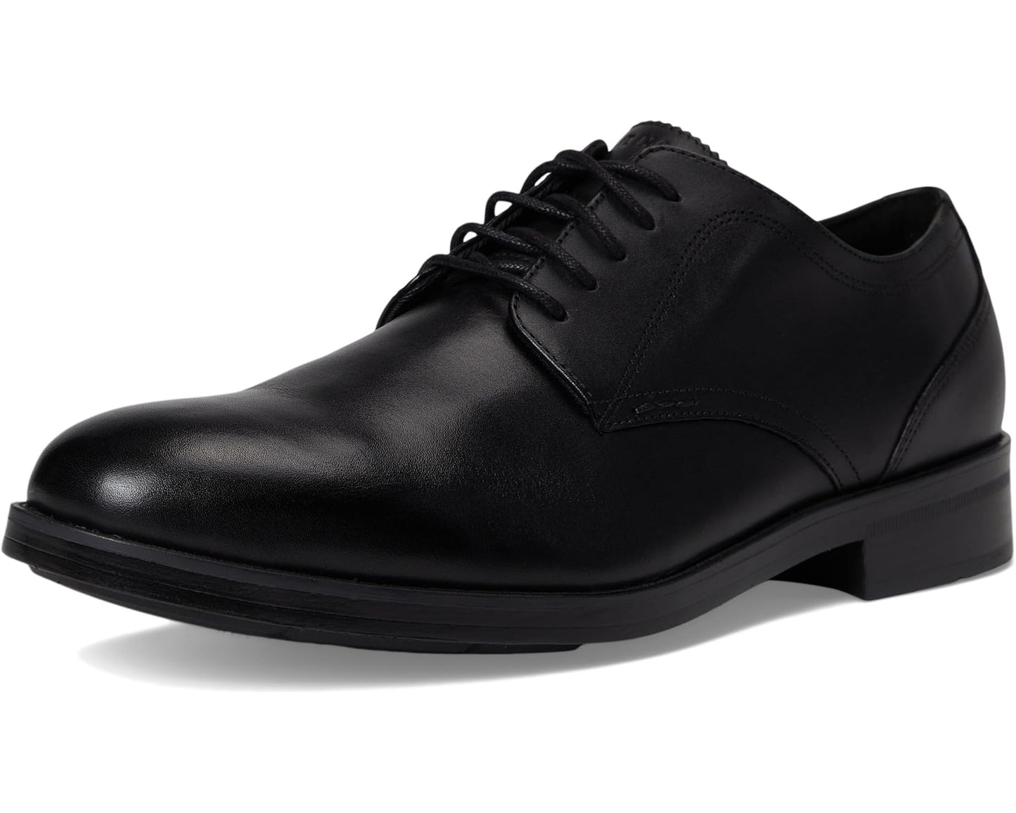 Men's Cole Haan Newmark Grand Plain Toe Oxfords Black/Black